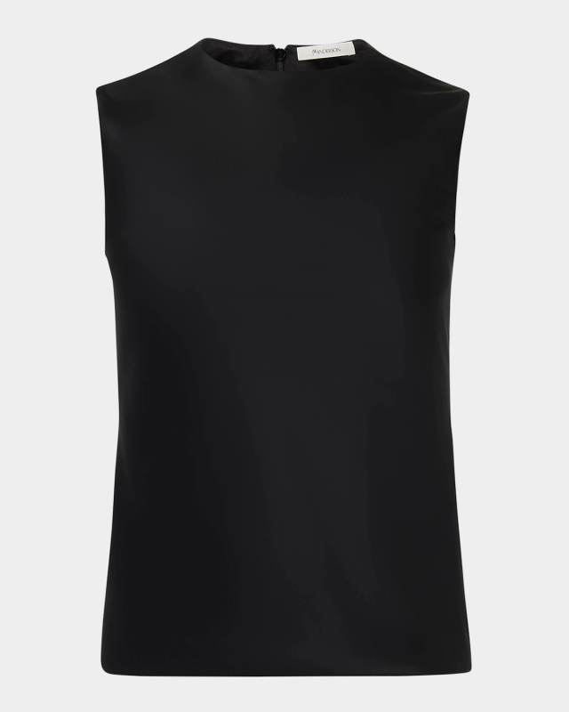Bias Cut Sleeveless Top
